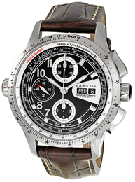 Hamilton Khaki X-Mach Czarny/Skóra Ø44 mm H76626535