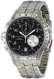 Hamilton Khaki Aviation Czarny/Stal Ø42 mm H77612133