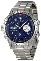 Hamilton Khaki Niebieski/Stal Ø44 mm H77636143