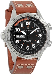 Hamilton Czarny/Skóra Ø45 mm H77755533