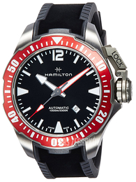 Hamilton Khaki Czarny/Guma Ø46 mm H77805335