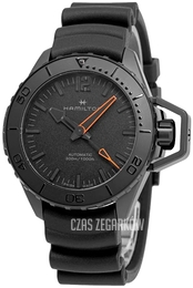 Hamilton Khaki Navy Frogman Czarny/Guma Ø46 mm H77845330