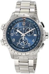 Hamilton Khaki Aviation Niebieski/Stal Ø46 mm H77922141