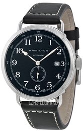 Hamilton Khaki Navy Pioneer Czarny/Skóra Ø40 mm H78415733