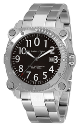 Hamilton Navy Below Zero Czarny/Stal Ø42 mm H78555133