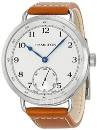 Hamilton Khaki Navy Pioneer Biały/Skóra Ø46 mm H78719553