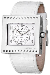 Hamilton Khaki Biały/Skóra H79515913