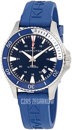 Hamilton Khaki Navy Niebieski/Guma Ø40 mm H82345341