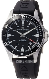 Hamilton Khaki Navy Czarny/Guma Ø43 mm H82515330