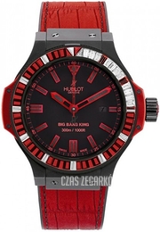 Hublot King Power All Black Czarny/Skóra Ø48 mm 322.CI.1130.GR.1942.ABR10