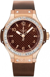 Hublot Big Bang 38mm Cappuccion Brązowy/Guma Ø38 mm 361.PC.3380.RC.1904