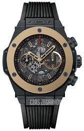 Hublot Big Bang 44.5mm Czarny/Guma Ø45 mm 411.CM.1138.RX