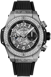 Hublot Big Bang 44mm Czarny/Guma Ø44 mm 421.NX.1170.RX.1104