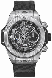 Hublot Big Bang 42mm Szary/Skóra Ø42 mm 441.DS.1170.NR.GAS22