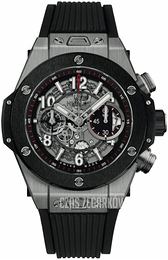 Hublot Big Bang 42mm Czarny/Guma Ø42 mm 441.NM.1171.RX