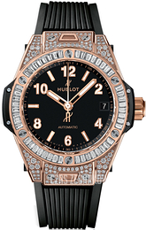 Hublot Big Bang 39mm Czarny/Guma Ø39 mm 465.OX.1180.RX.0904