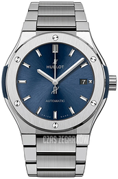 Hublot Classic Fusion Niebieski/Tytan Ø45 mm 510.NX.7170.NX