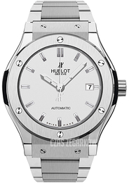 Hublot Classic Fusion Srebrny/Tytan Ø45 mm 511.NX.2610.NX