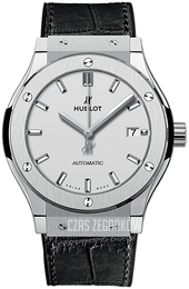 Hublot Classic Fusion Srebrny/Guma Ø45 mm 511.NX.2611.LR