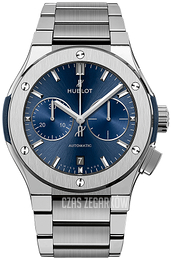 Hublot Classic Fusion Niebieski/Tytan Ø45 mm 520.NX.7170.NX