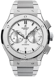 Hublot Classic Fusion Srebrny/Tytan Ø45 mm 521.NX.2610.NX