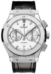 Hublot Classic Fusion Srebrny/Skóra Ø45 mm 521.NX.2611.LR