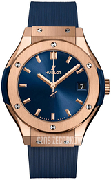 Hublot Classic Fusion Niebieski/Guma Ø42 mm 542.OX.7180.RX