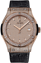 Hublot Classic Fusion Zloty/Skóra Ø42 mm 542.OX.9010.LR.1704