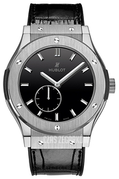 Hublot Classic Fusion Czarny/Skóra Ø42 mm 545.NX.1270.LR
