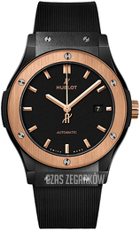 Hublot Classic Fusion Czarny/Guma Ø38 mm 565.CO.1181.RX