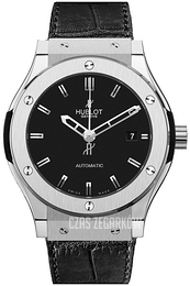 Hublot Classic Fusion Czarny/Skóra Ø38 mm 565.NX.1170.LR