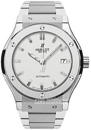 Hublot Classic Fusion Srebrny/Tytan Ø38 mm 565.NX.2610.NX