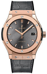 Hublot Classic Fusion Szary/Skóra Ø38 mm 565.OX.7081.LR