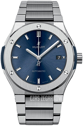 Hublot Classic Fusion Niebieski/Tytan Ø38 mm 568.NX.7170.NX