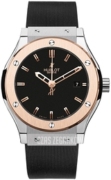 Hublot Classic Fusion Czarny/Guma Ø33 mm 581.NO.1180.RX