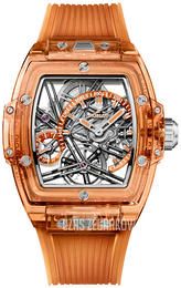 Hublot Big Bang 42mm Szkieletowa tarczy/Guma 645.JO.0120.RT