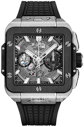 Hublot Big Bang 42mm Srebrny/Guma 821.NM.0170.RX