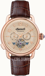 Ingersoll The New England Różowe złoto/Skóra Ø44 mm I00901B