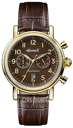 Ingersoll The Daniells Brązowy/Skóra Ø45.4 mm I01003