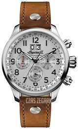 Ingersoll The Delta Srebrny/Skóra Ø47 mm I02402