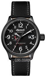 Ingersoll The Apsley Czarny/Skóra Ø45 mm I02801