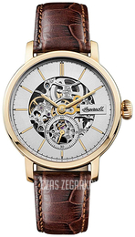 Ingersoll Srebrny/Skóra Ø42 mm I05704