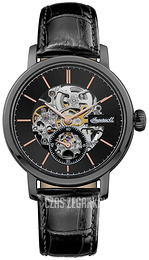 Ingersoll Czarny/Skóra Ø42 mm I05705