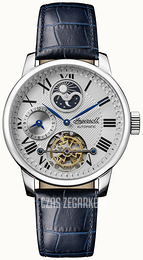 Ingersoll Srebrny/Skóra Ø44.2 mm I07401