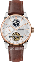 Ingersoll Srebrny/Skóra Ø44 mm I07503