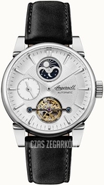 Ingersoll The Swing Automatic Srebrny/Skóra Ø45 mm I07504