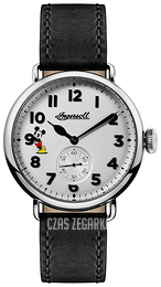 Ingersoll The Trenton Srebrny/Skóra Ø44 mm ID01202