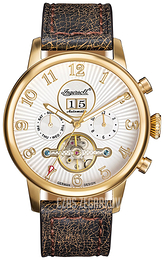 Ingersoll Srebrny/Skóra Ø45 mm IN1103GWH