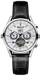 Ingersoll Srebrny/Skóra Ø44 mm IN1310SL