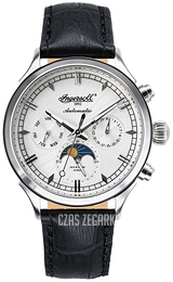 Ingersoll Biały/Skóra Ø36 mm IN1317BK